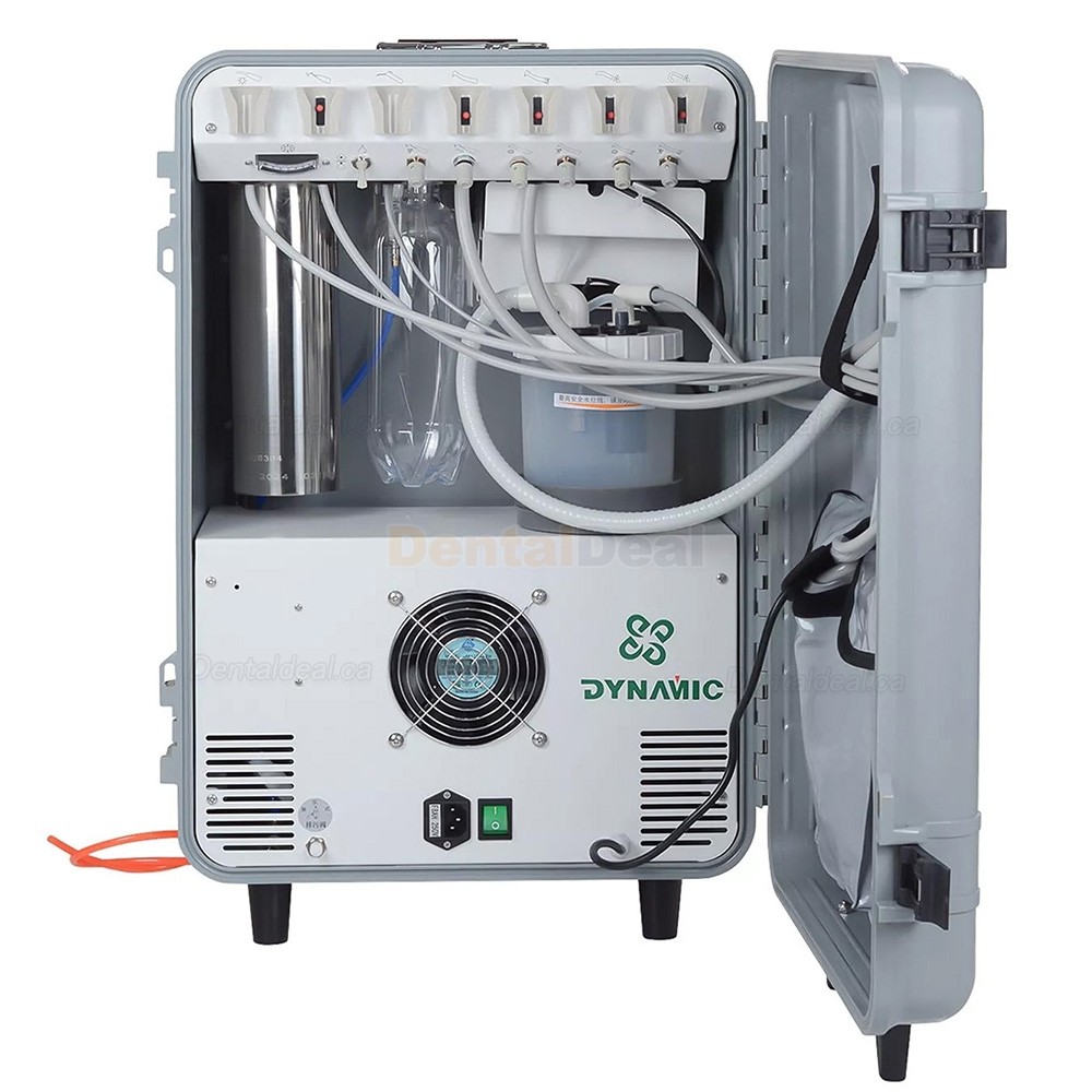 Dynamic&reg; DU852 Portable Dental Unit with Curing light & Scaler Handpiece